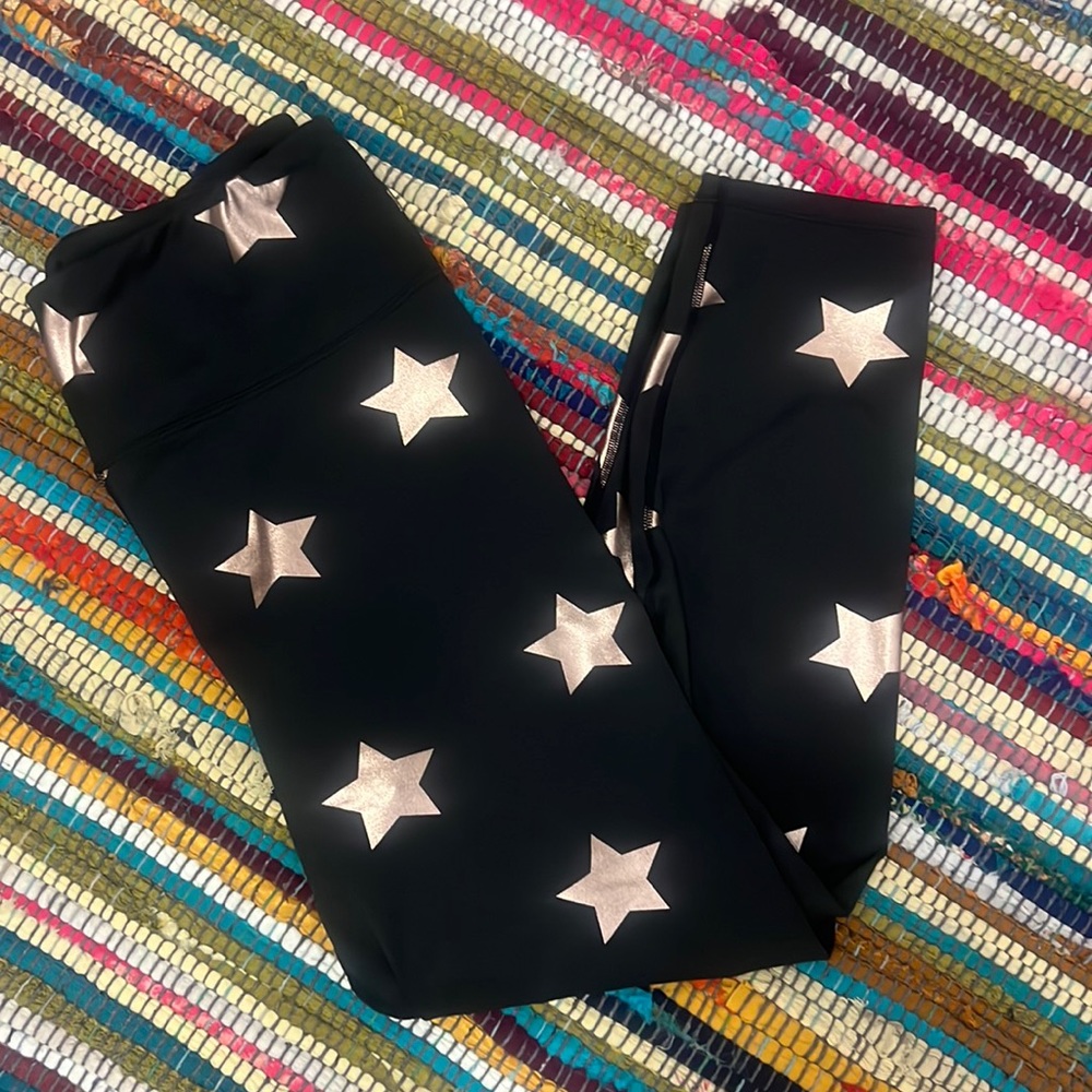 Nanette Lepore Gold Star Leggings - New